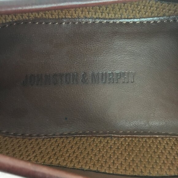 Johnston & Murphy Aragon Kiltie Tassel Loafers Mens 10.5M Leather Mahogany & Bla main image 8